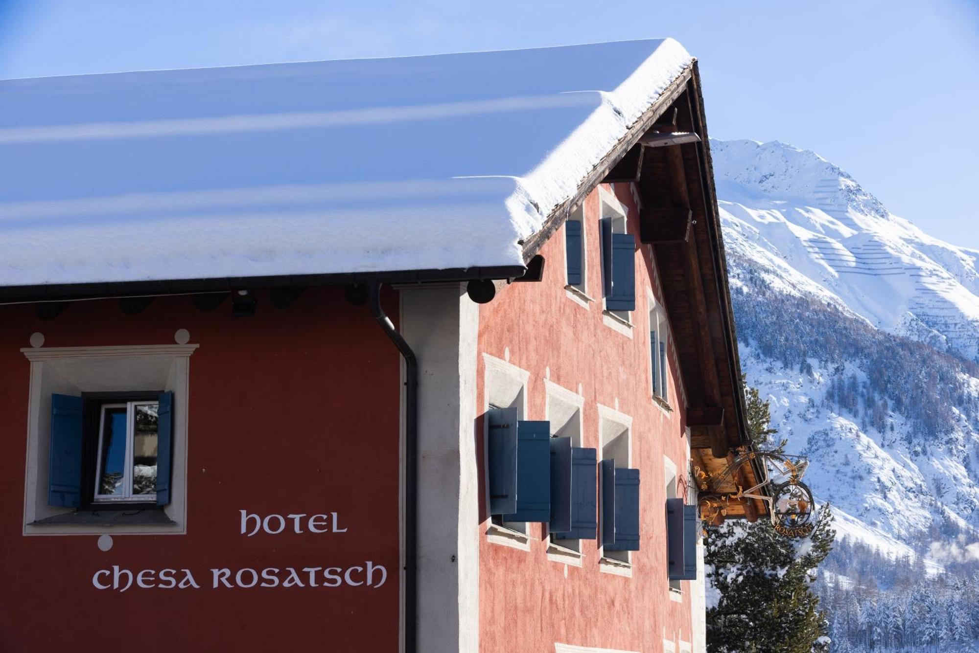 Hotel Chesa Rosatsch - Home Of Food 첼레리나 외부 사진